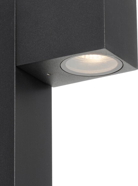 Lampă industrială de exterior în picioare neagră 65 cm IP44 - Baleno