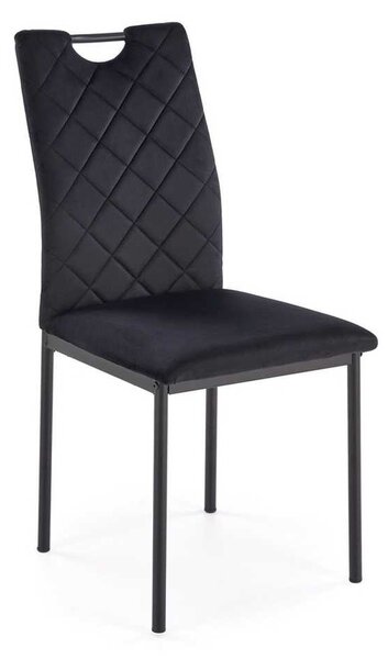 Scaun de bucătărie Lucaria, negru