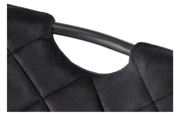 Scaun de bucătărie Lucaria, negru