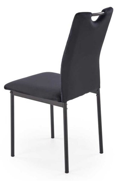 Scaun de bucătărie Lucaria, negru