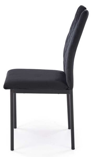 Scaun de bucătărie Lucaria, negru
