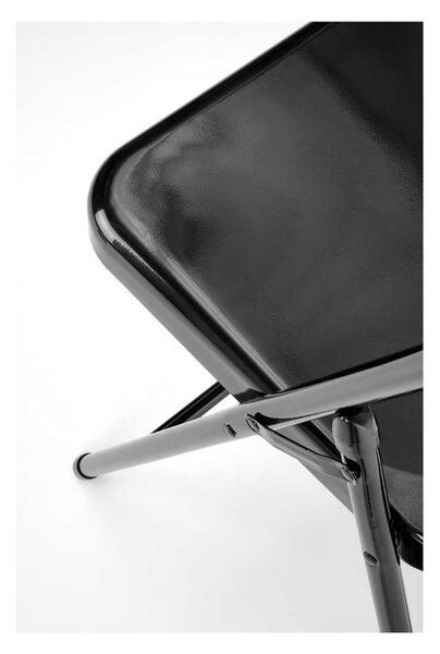 Scaun pliabil Acton, negru