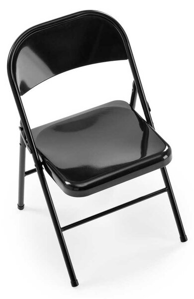 Scaun pliabil Acton, negru