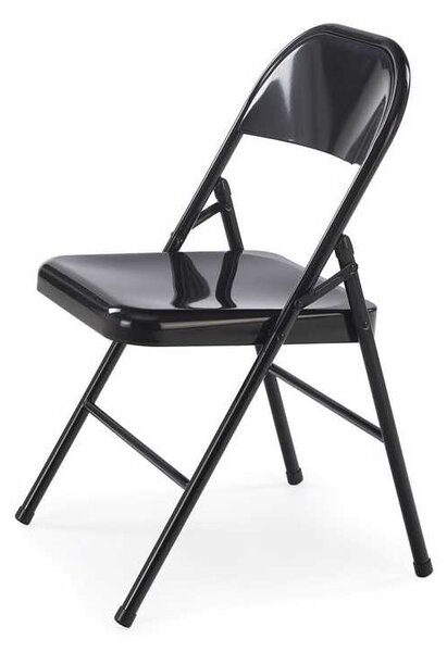 Scaun pliabil Acton, negru