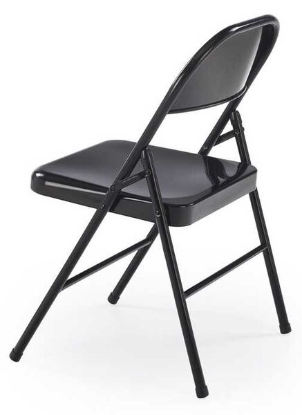 Scaun pliabil Acton, negru