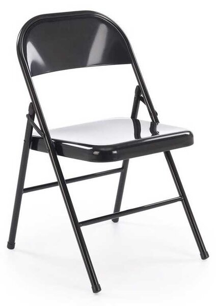Scaun pliabil Acton, negru