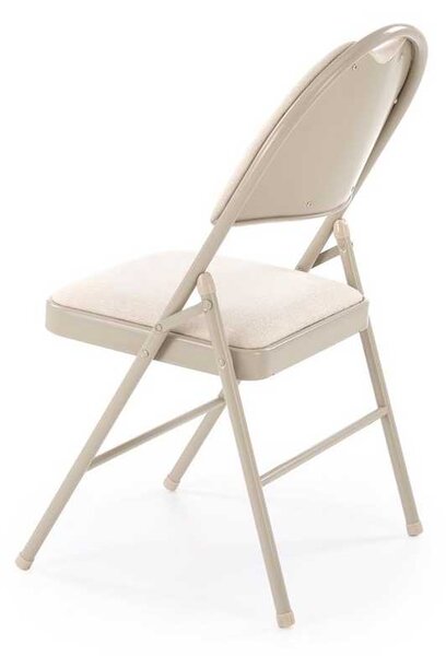 Scaun pliabil Dover, crem / bej