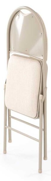 Scaun pliabil Dover, crem / bej