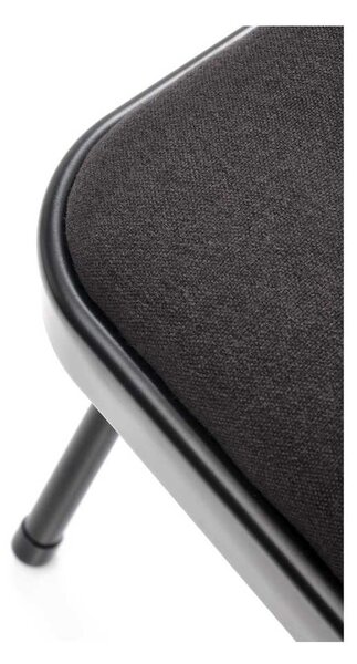 Scaun pliabil Dover, negru