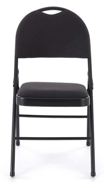 Scaun pliabil Dover, negru