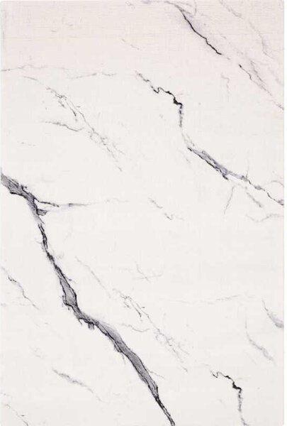 Covor lana Marble Polar White Selectează mărime: 133 X 180