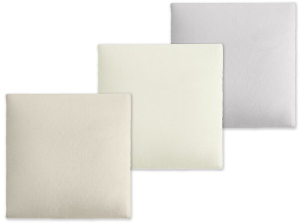 Panou de perete tapitat FRAME PAROS 30x30 cm Culoare: Crem