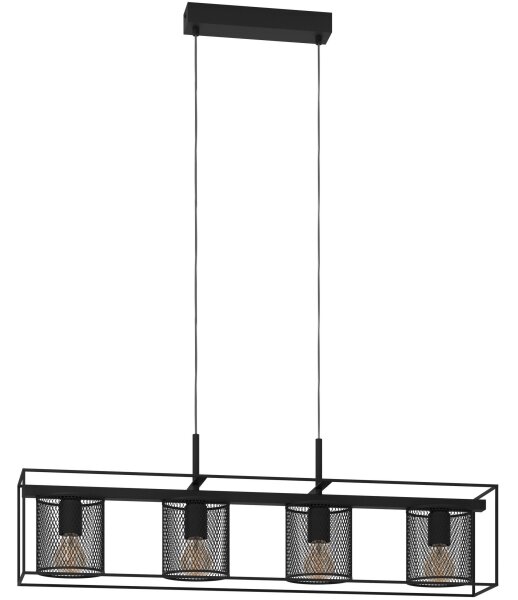 Lustră pe cablu CATTERICK 4xE27/40W/230V Eglo 43773