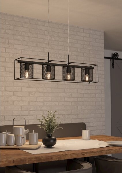 Lustră pe cablu CATTERICK 4xE27/40W/230V Eglo 43773