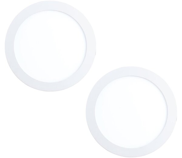 Eglo 32387 - Set de 2 corpuri de iluminat LED încastrate FUEVA LED/15,5W/230V