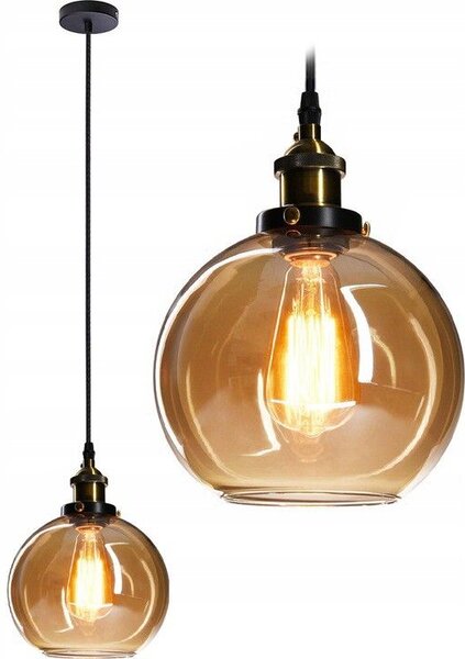 Lampa DE TAVAN SUSPENDABILA din sticla Verto B