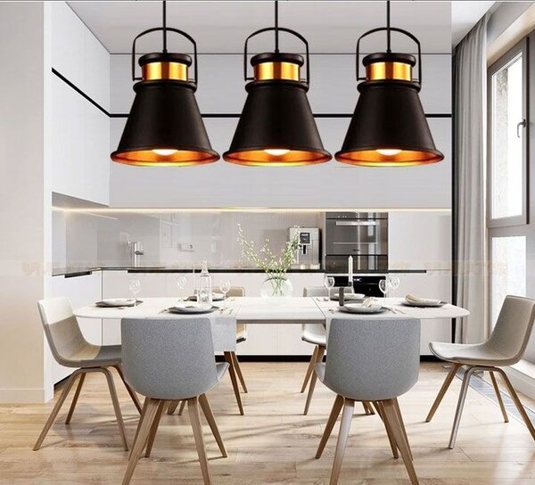 Lampa DE TAVAN ASTI AAA negru / Auriu