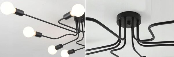 Lampa DE TAVAN/de perete paianjen Agaro 8