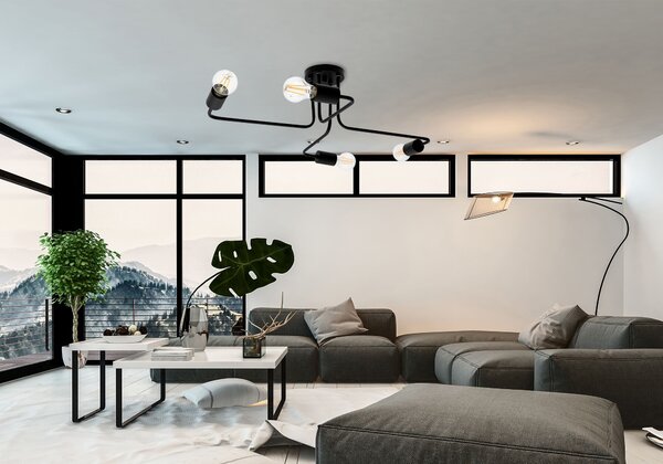 Lampa DE TAVAN/de perete paianjen Agaro 4