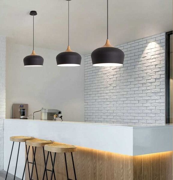 Lampa DE TAVAN SUSPENDABILA Bari gri