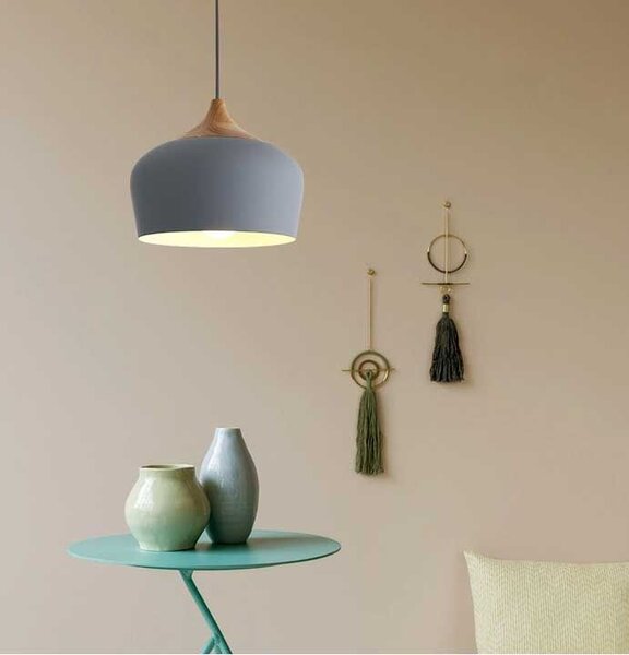 Lampa DE TAVAN SUSPENDABILA Bari gri