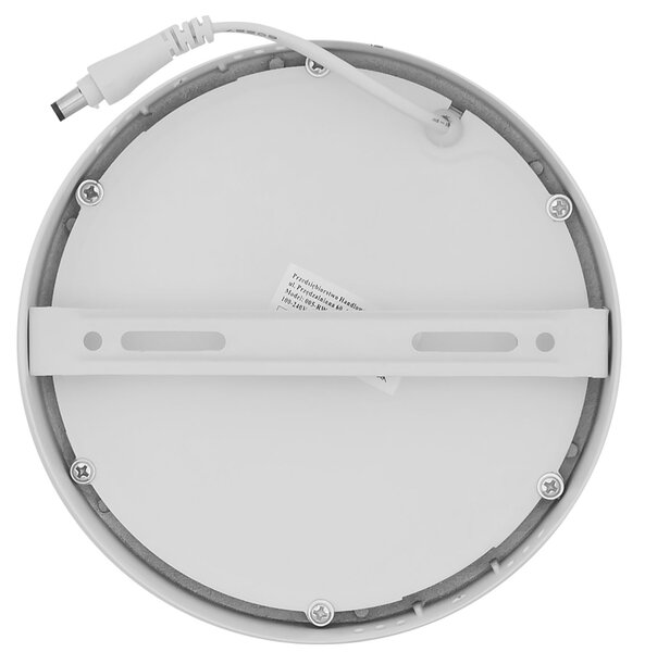 PANOU LED rotund alb 12W