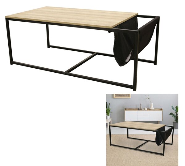 Masuta de cafea cu blat in decor stejar DAZZLE