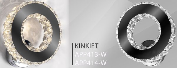 Lampă de perete cu LED rotunda APP413-W APP414-W