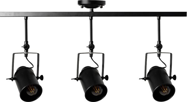 Spotlight lampă mobilă spot tavan triplu negru E27 APP487-3C