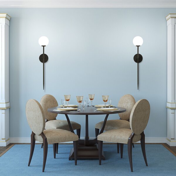 LAMPĂ MODERNĂ NEAGRA 90cm APP581-1W