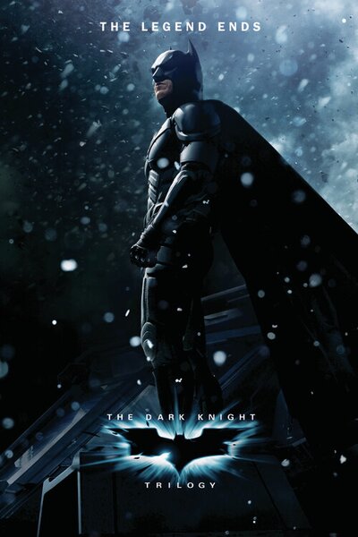 Poster de artă The Dark Knight Trilogy - Batman Legend, (26.7 x 40 cm)