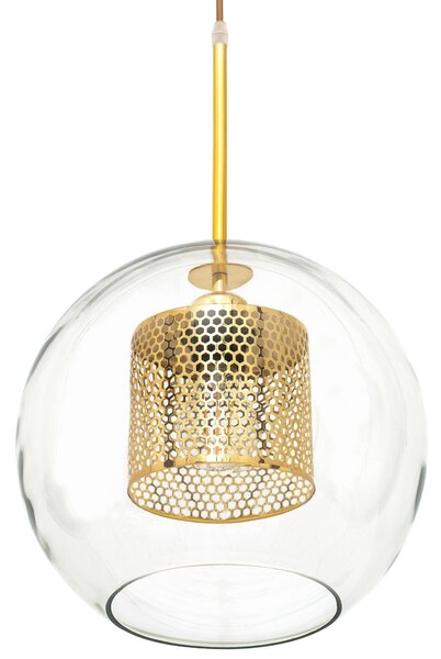 Lampa SUSPENDABILA din sticla Auriu loft APP554-1CP 20cm