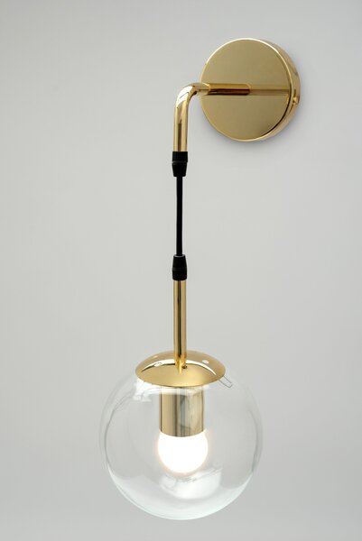 Lampa de perete din sticla Gold APP685-1W