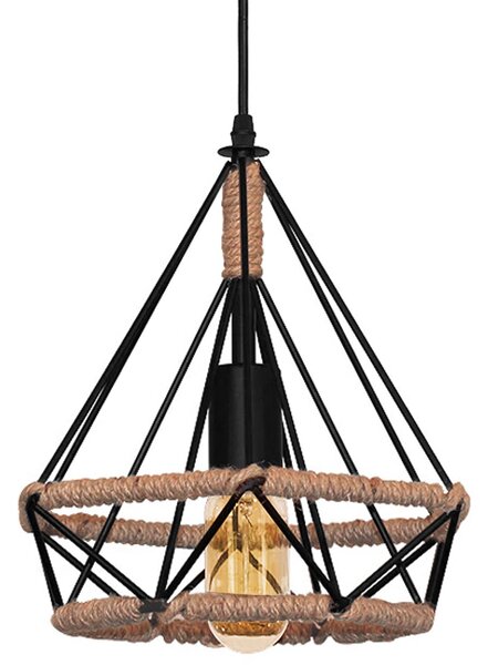 Lampa DE TAVAN SUSPENDABILA IN STIL loft Sfoara APP678-1CP