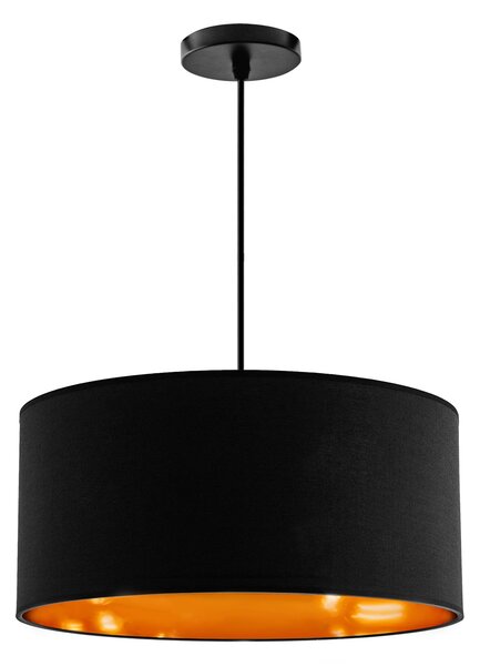 Lampă suspendată Negru Auriu 36cm APP619-1CP