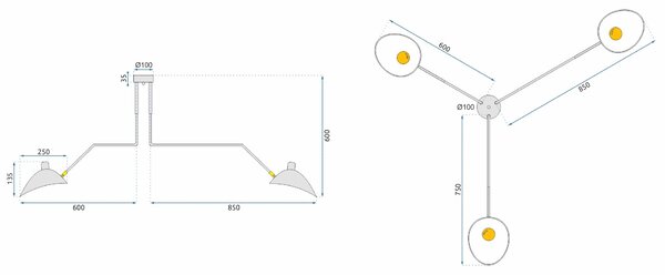 Lampa APP569-3C