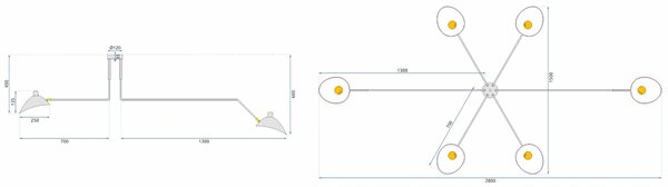 Lampa APP570-6C