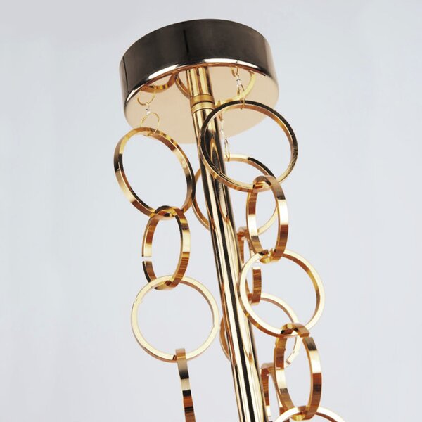 Lampa SUSPENDABILA Black Gold 45cm APP683-3CP