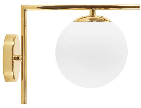 Lampă de perete sticlă Aurie APP674-1W
