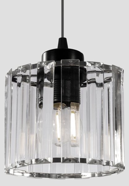 Lampă de tavan din cristal negru APP511-1CP