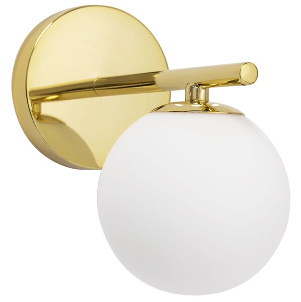 Lampă de perete sticlă Aurie APP684-1W