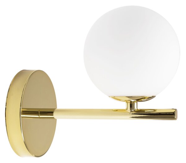 Lampă de perete sticlă Aurie APP684-1W