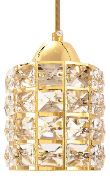 Plafoniera Cristal Gold APP724-1CP