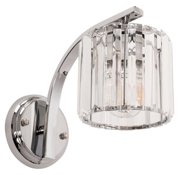 Lampă de perete metal cristal crom APP509-1W