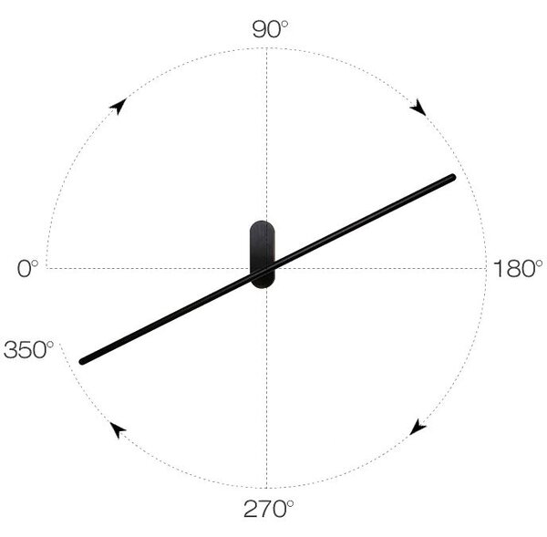 LAMPĂ PENTRU CAMERA LED 12W 92CM APP583-1W