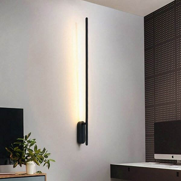Toolight Toollight - Aplică LED 12W 92CM APP584-1W, negru, OSW-09756