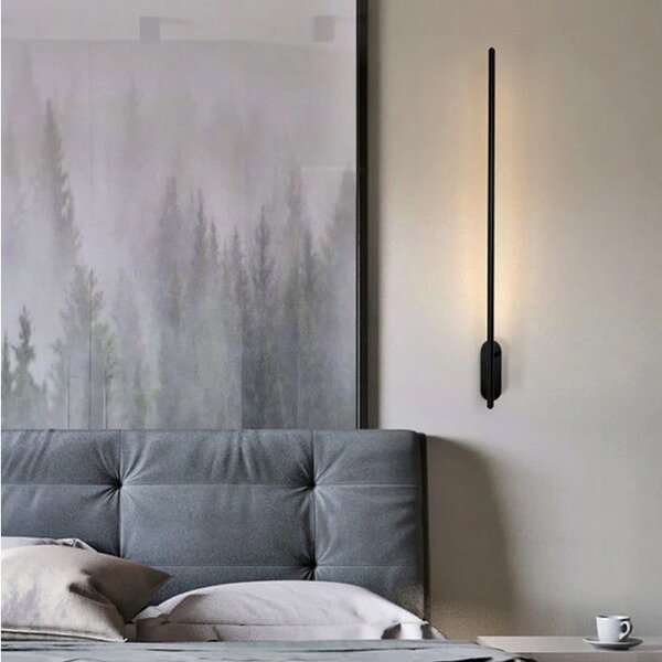 Toolight Toollight - Aplică LED 12W 92CM APP584-1W, negru, OSW-09756