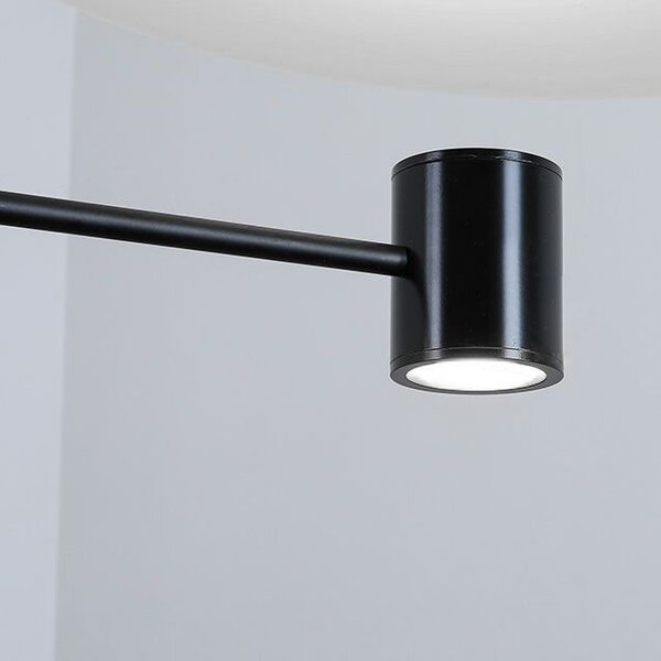 Lampă de tavan cu LED neagra APP589-1CP