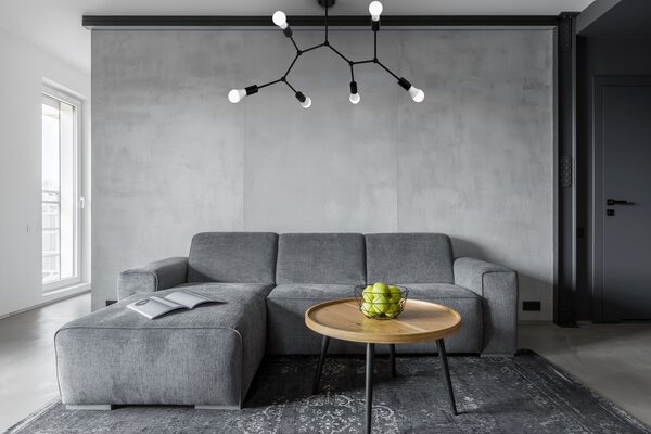 LAMPA PLAFON CLASIC NEAGRA METAL LOFT APP737-6C