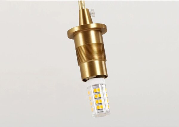 Lampă de tavan din cristal neagra APP588-3CPR